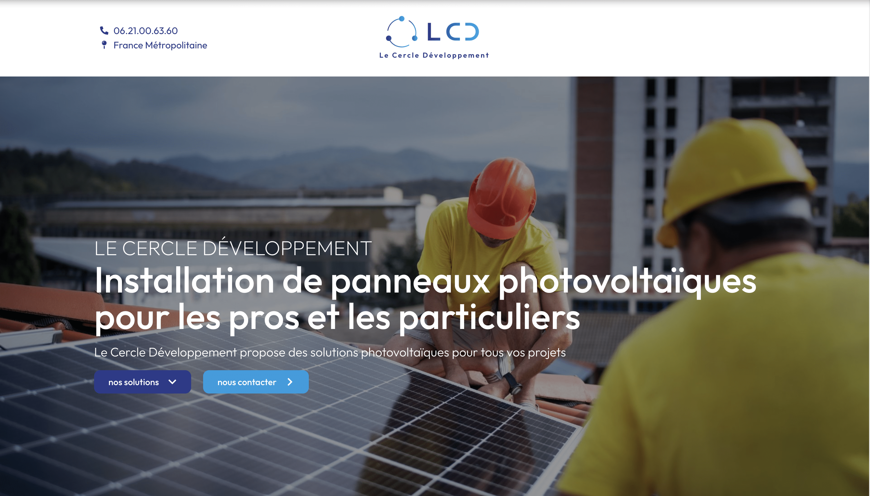 création site internet toulouse panneaux solaires