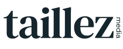 taillez media noir logo