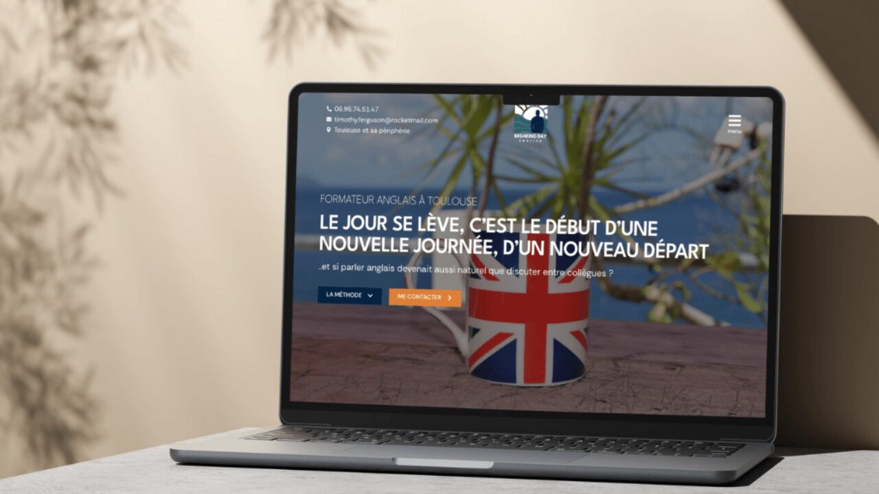 vue pc site web breaking day english
