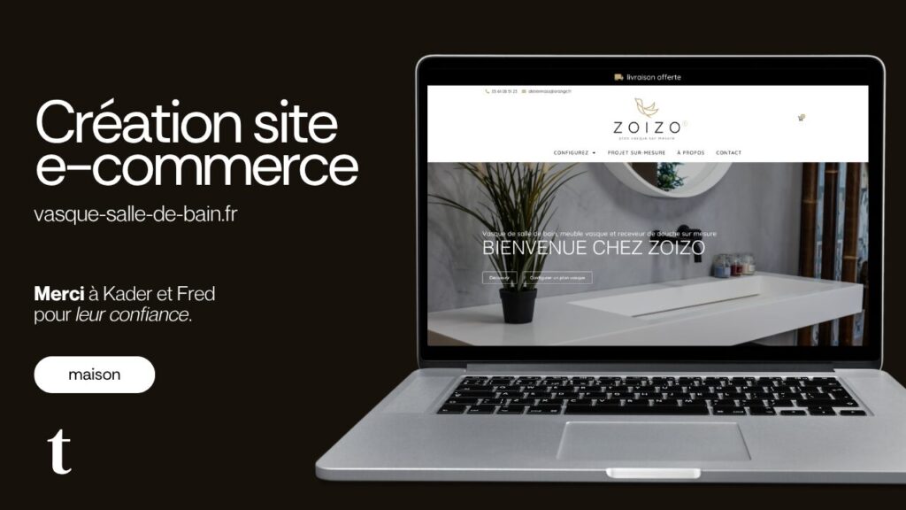 création site ecommerce zoizo france toulouse